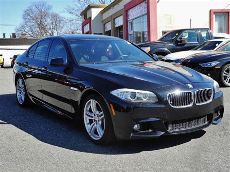 2013 BMW 5-SERIES 535I M SPORT PACKAGE 54468 Miles BLACK SEDAN 6 CYLINDER AUTOMA - WBAFR7C52DC821439