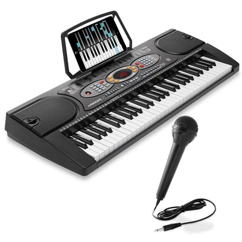 Hamzer 61-Key Electronic Keyboard Portable Digital Music Piano with ...