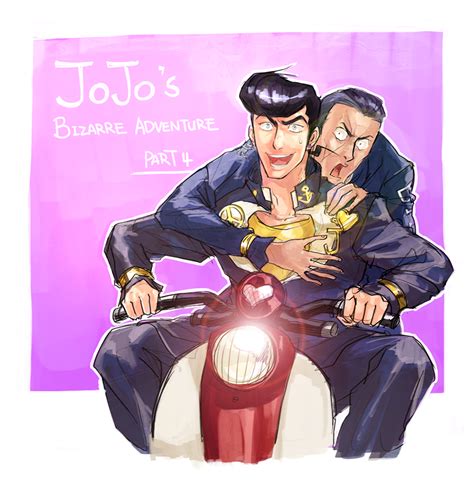 Josuke and Okuyasu by deenojojo on DeviantArt