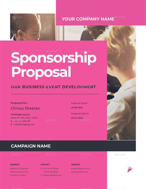 Sponsorship Proposal #Ad #Sponsorship, #AFFILIATE, #Proposal Sponsorship Letter, Note Card ...