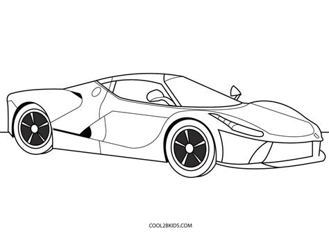 Free Printable Car Coloring Pages