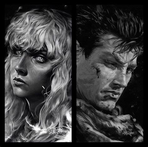 Griffith & Guts by Kopfstoff : Berserk Manga Anime, Anime Art, Dark Fantasy, Fantasy Art ...