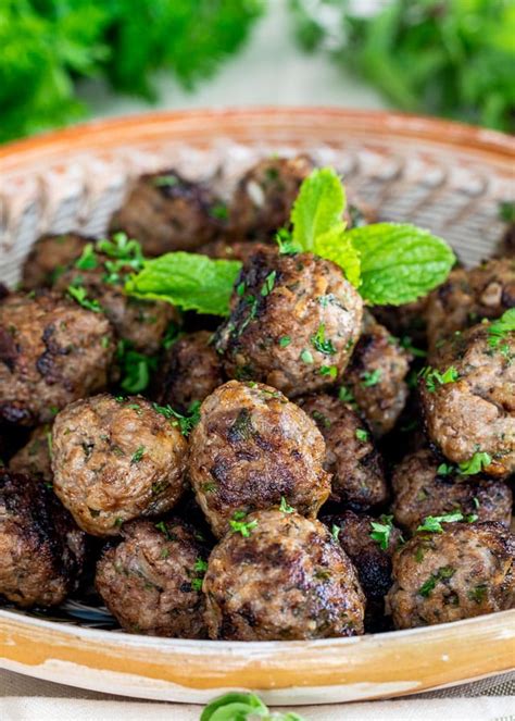 Greek Meatballs - Jo Cooks