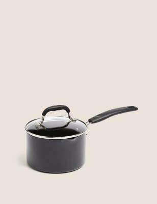 Aluminium Non-Stick 16cm Small Saucepan | M&S