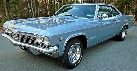 1965 Chevy Impala SS 396 - Numbers Matching - Ice Blue