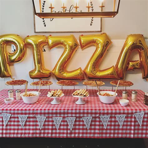 Pizza party! | Kids pizza party, Pizza party birthday, Pizza party decorations