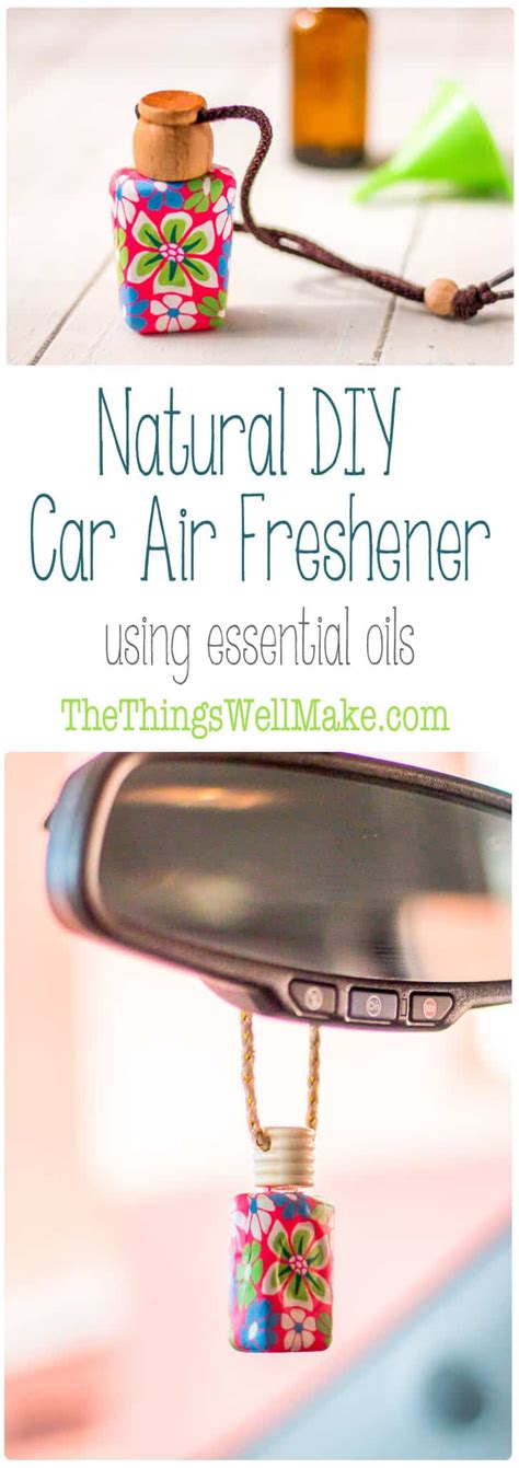 Natural DIY Car Air Freshener - Oh, The Things We'll Make!