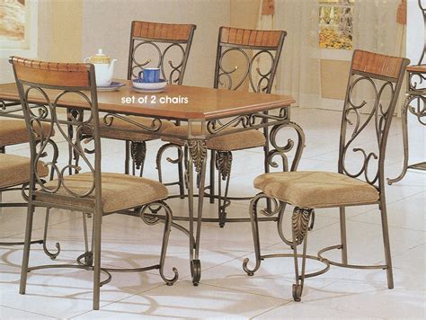 wrought iron dining room furniture |Furniture