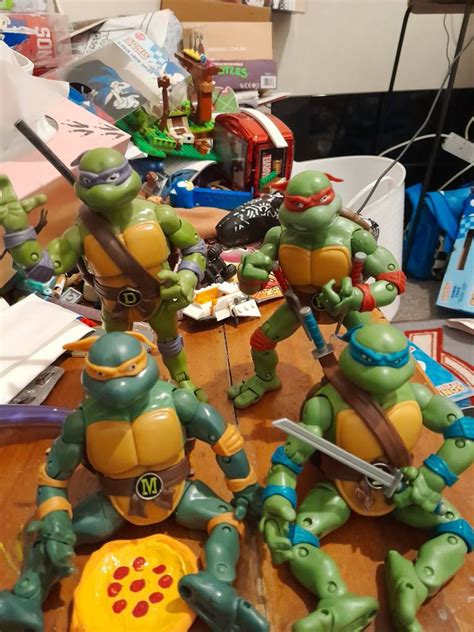 Tmnt action figures by Bendytherabbit14 on DeviantArt