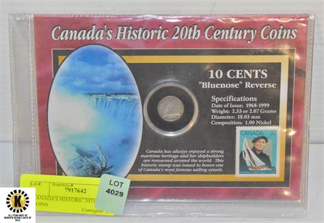 CANADA'S HISTORIC 20TH CENTURY COINS