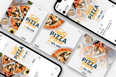 Pizza Post Template for Restaurant Menu Graphic by vexygraphic ...