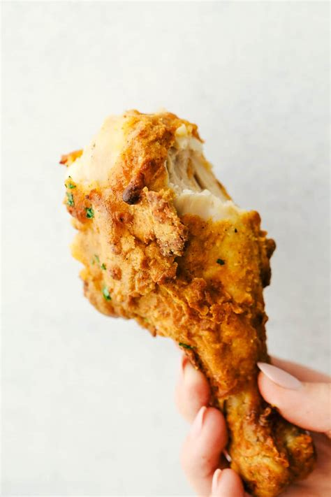 Crispy Air Fryer Fried Chicken | Cook & Hook