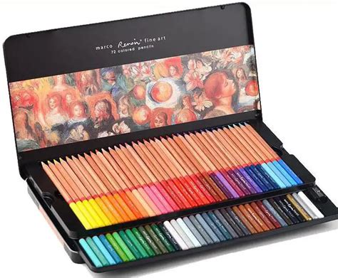 Marco Raffine Artist 72 100 Color Pencils Set lapices de colores ...