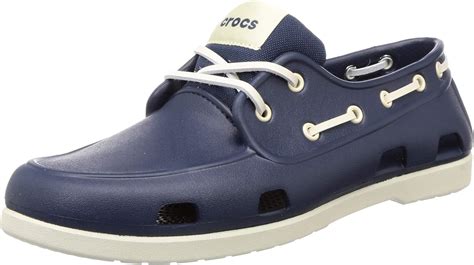 Crocs Mens Classic Boat Shoe Slip on Shoes Men Boat Shoe Mens Casual Shoes Boat Shoes Loafers ...