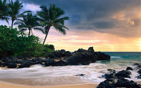 Hawaii Beach Desktop Wallpapers on WallpaperDog