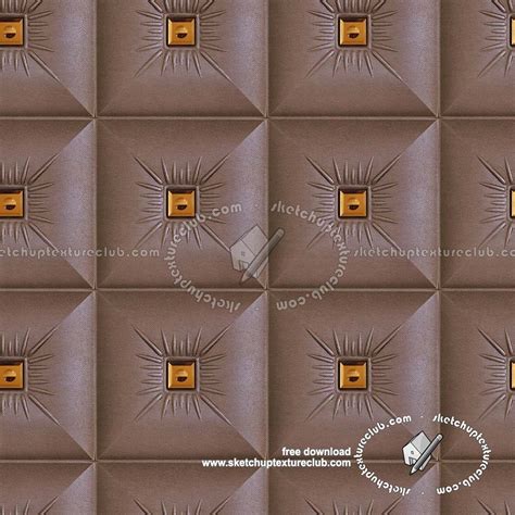 Leather interior 3d wall panel texture seamless 19744