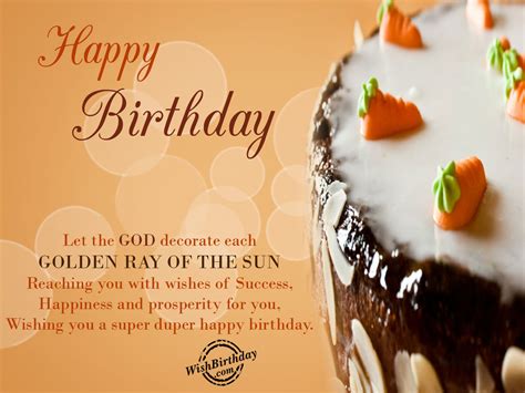 wishes of Success - Birthday Wishes, Happy Birthday Pictures