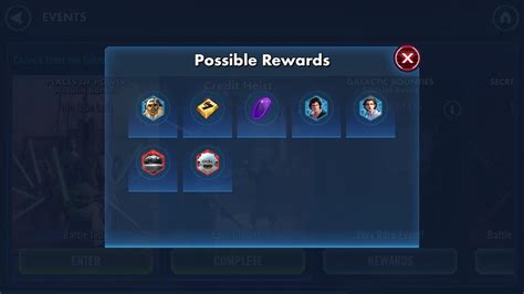 Weren’t the galactic bounties rewards supposed to have rotated by now? : r/SWGalaxyOfHeroes