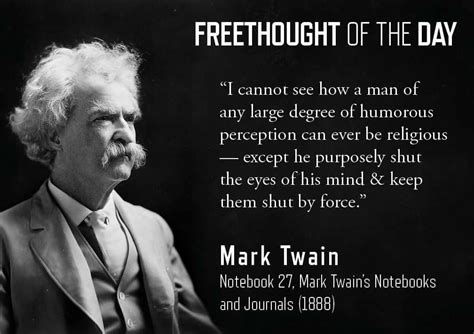 Pin by Mindy Zimmerman on freethinkers | Atheist, Mark twain, Humor