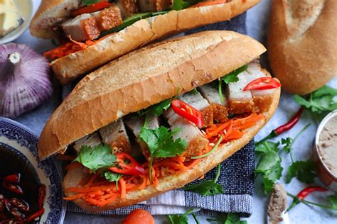 Vietnamese Crispy Pork Roll - Roast Pork Banh Mi | Vietnamese Recipes | Duncan Lu