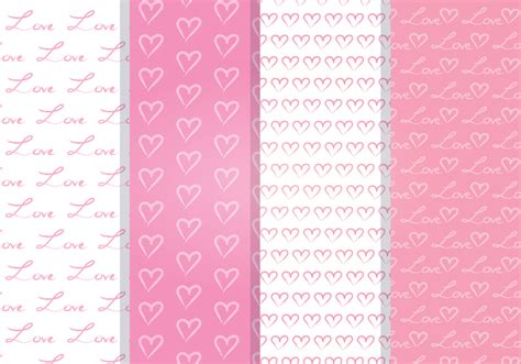 Love Heart Vector Seamless Pattern - Download Free Vector Art, Stock Graphics & Images