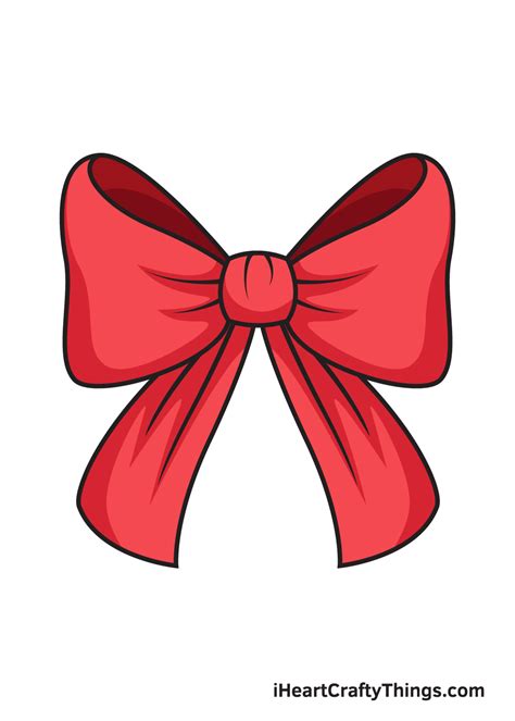 Ribbon Drawing - How To Draw A Ribbon Step By Step