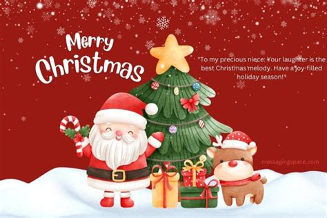 115+ Inspirational & Cute Merry Christmas Messages For Niece