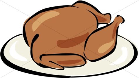 Cooked Turkey Clipart