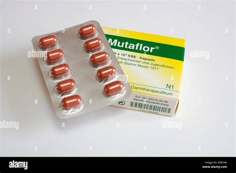 Mutaflor E Coli Nissle Probiotic tablets, Photo only Stock Photo - Alamy