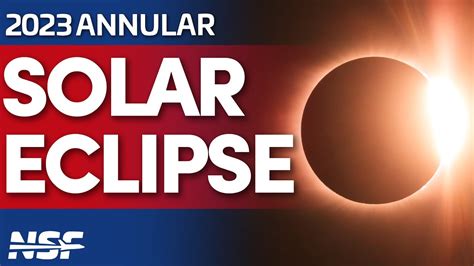 2023 Annular Solar Eclipse - YouTube