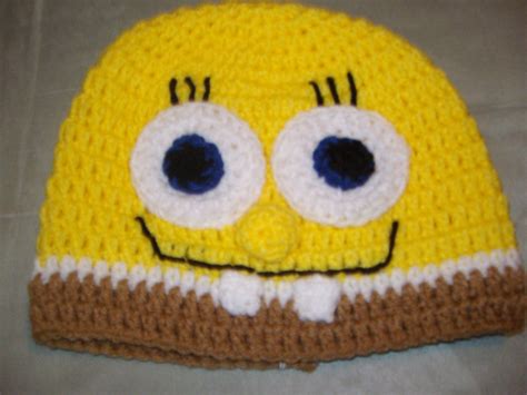 Spongebob hat. Where would I wear this? Where ever the heck I wanted! | Beanie pattern ...