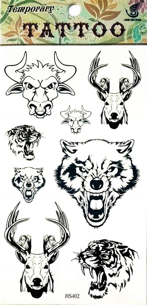 Aggregate 82+ animal flash tattoos best - in.coedo.com.vn