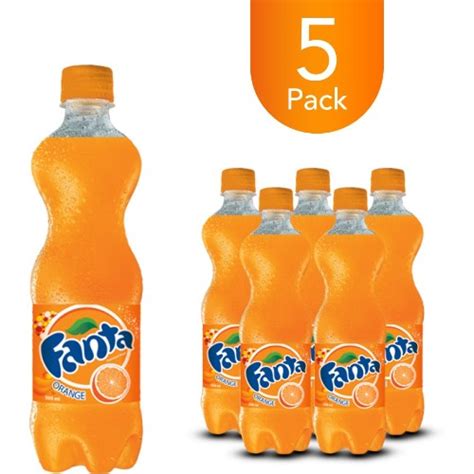 Fanta Orange 500ml Bottle Drink (5 Pack) - CEDISHOP