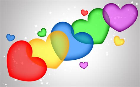 Colorful Heart Wallpapers - Wallpaper Cave