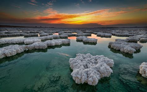 Download Dead Sea Israel Nature Landscape HD Wallpaper