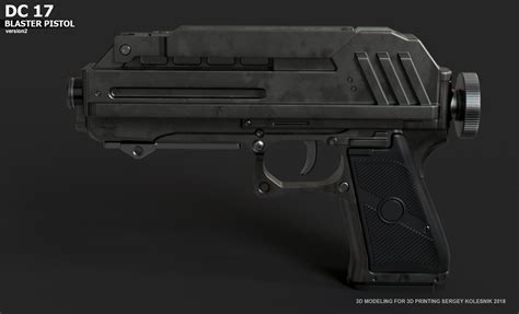 DC17 Blaster Pistol :: Behance