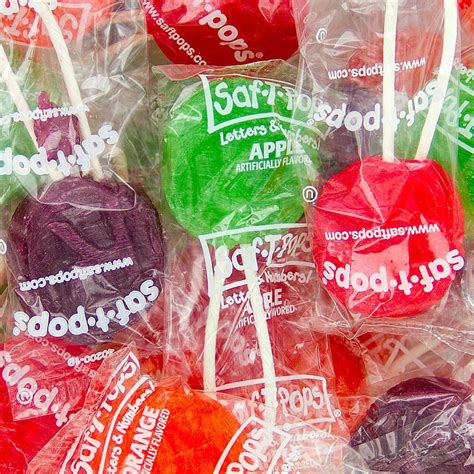 Saf-T-Pops Lollipops: 100-Piece Box | Candy Warehouse