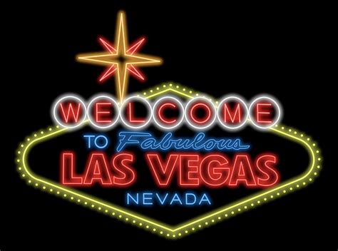 Welcome To Las Vegas Sign Digital Drawing Night Digital Art by Ricky Barnard - Pixels