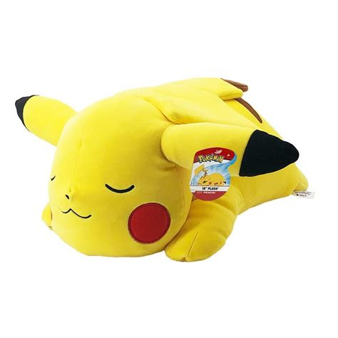 Pokemon 18-Inch Sleeping Pikachu Plush - Walmart.com - Walmart.com