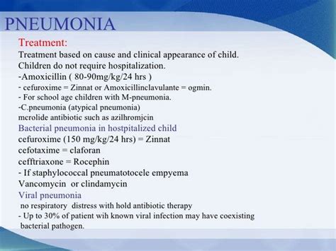 Pneumonia - Bacterial Infections - AntiinfectiveMeds.com