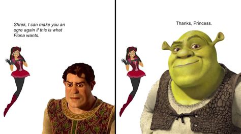 Shrek Human and Ogre Transformation by DarkMoonAnimation on DeviantArt