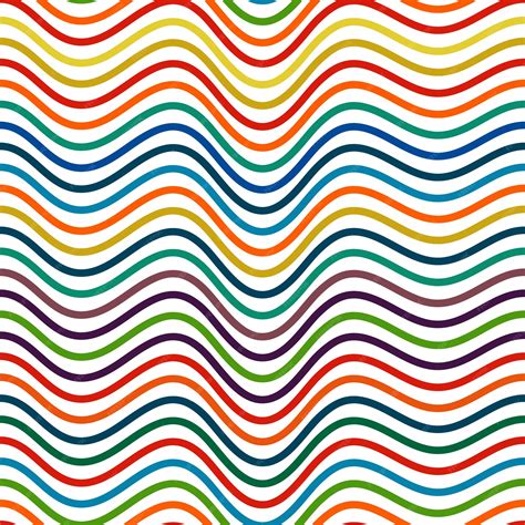 Premium Vector | Vector seamless pattern of wavy lines for texture and backgrounds