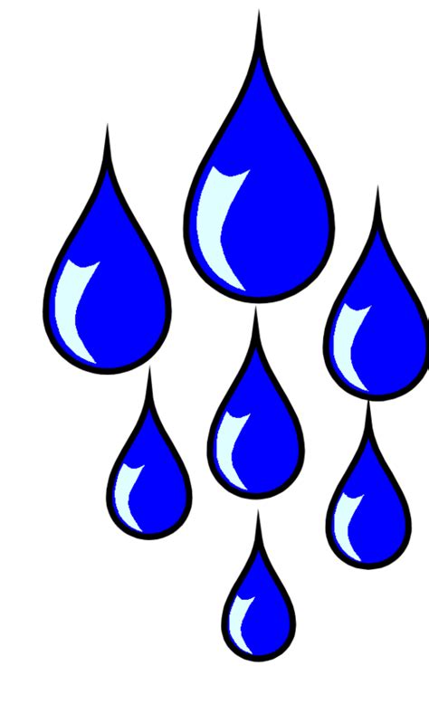 Clip Art Rain Drops - ClipArt Best