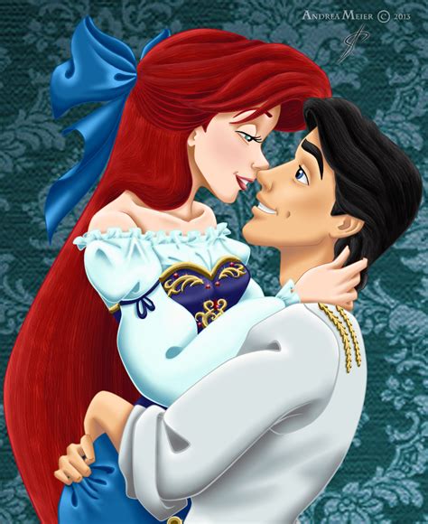 Designer Fairytale: ARIEL + ERIC (Zoom) by MissMikopete on DeviantArt