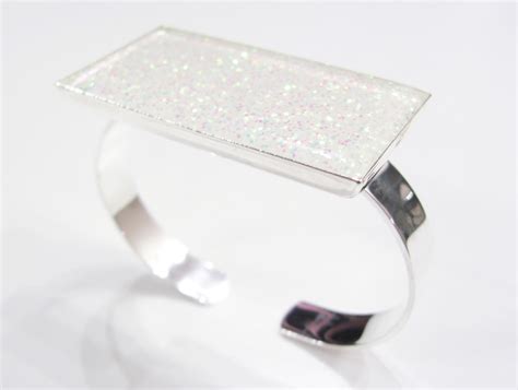 Resin Cuff Bracelet, Glittery Resin Bracelet, Cuff Bracelet, Resin Bracelet, Glittery Bracelet ...