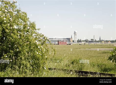 Old abandoned airport Berlin Tempelhof build by the nazi's during the second world war Stock ...