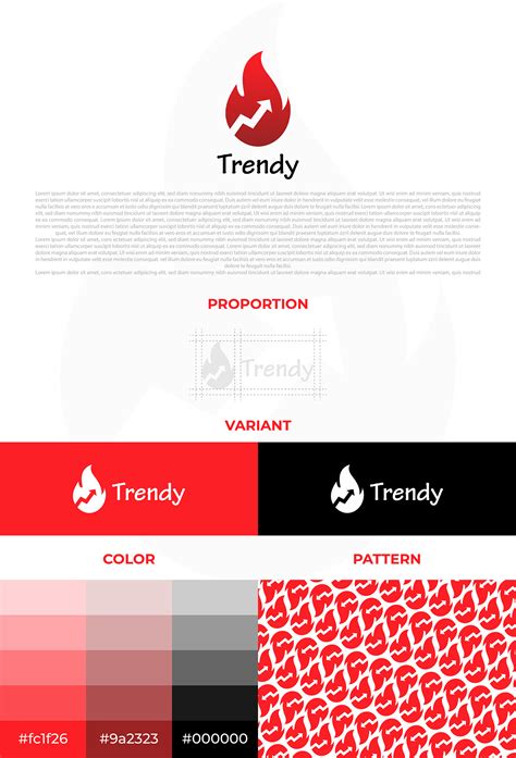 Trendy Logo design on Behance