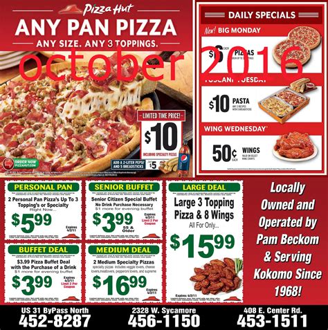 Printable Pizza Hut Coupons 2024 - Theda Gerrilee