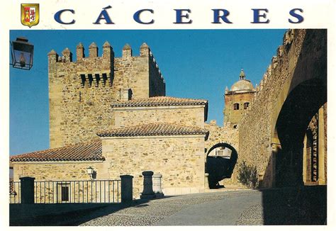 MY UNESCO WHS POSTCARDS COLLECTION: SPAIN - Old Town of Cáceres