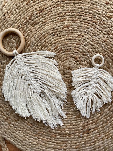 Macrame Feathers | Etsy